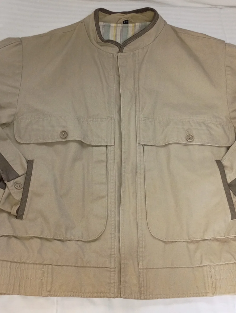 Baracuta Men’s Beige Field Jacket Size 40 - Picture 2 of 6